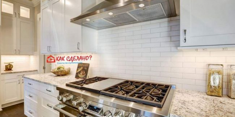 Jak položit kuchyňskou zástěru z keramických dlaždic vlastníma rukama?